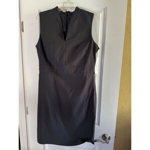 Tribal‎ Annie Sheath Dress Women's Size 14 Stitch Fix Carbon/Dark Gray NWT